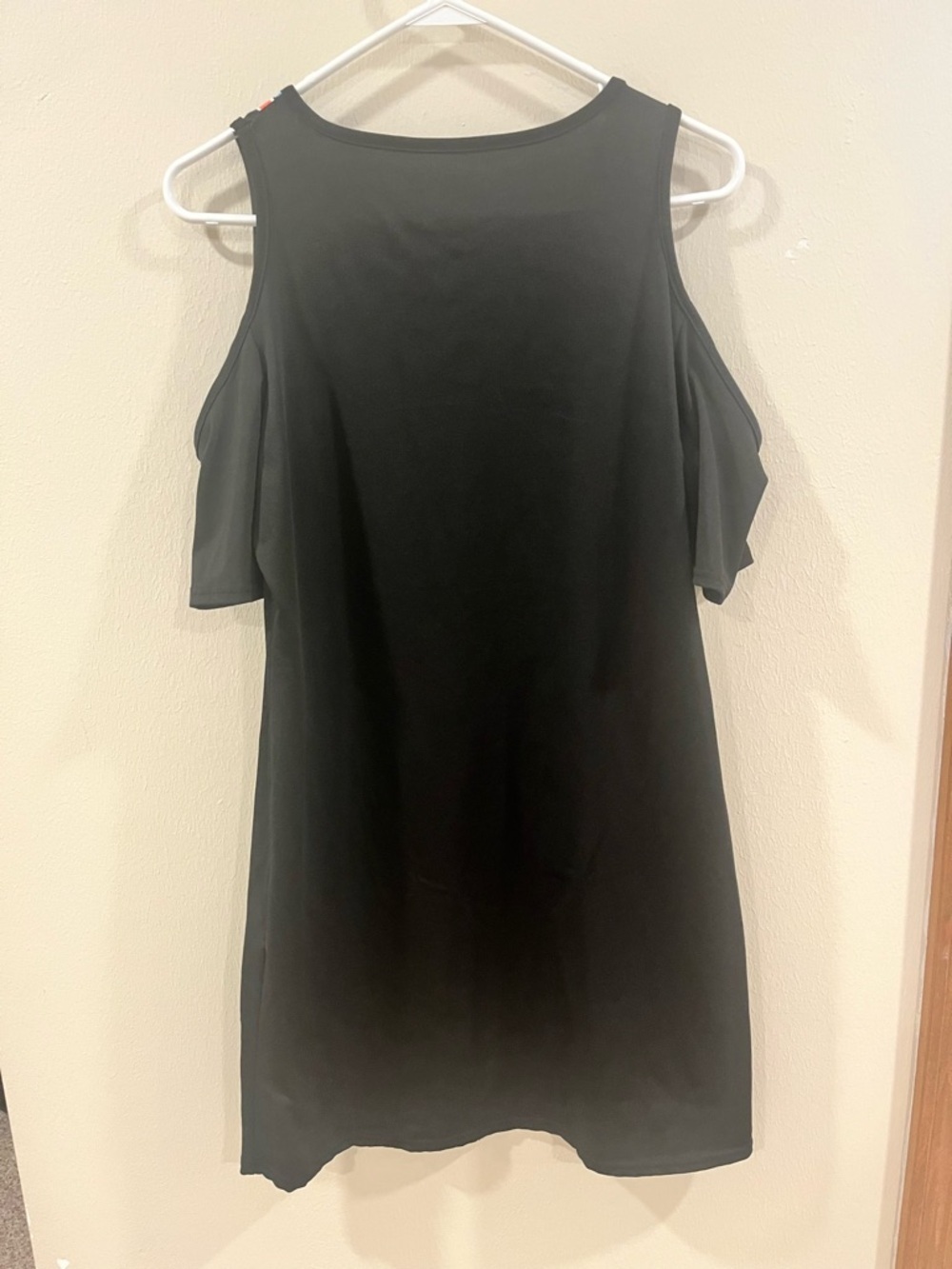 Boho Cold-Shoulder Embroidered Style Mini Dress- Size Medium - Picture 4 of 8
